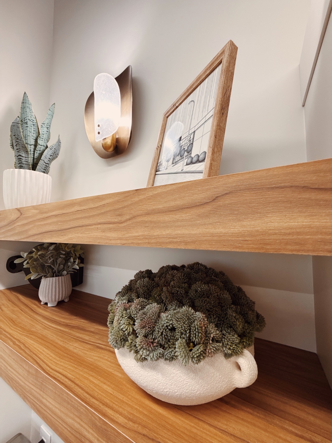 Lakeview built-ins detail